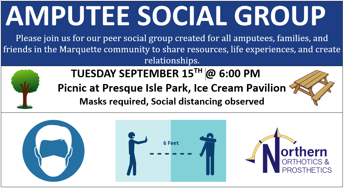 September 2020 Amputee Social Group